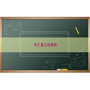 外汇盘主标源码