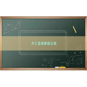 外汇盘破解版出租