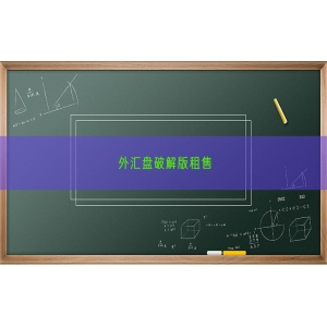 外汇盘破解版租售
