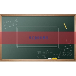 外汇盘软件费用