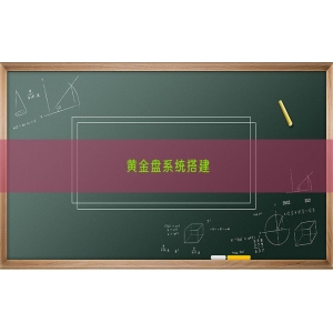 黄金盘系统搭建