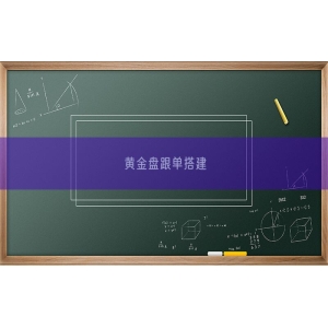 黄金盘跟单搭建