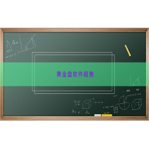 黄金盘软件租售