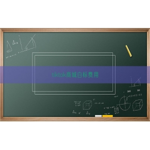 tiktok商城白标费用