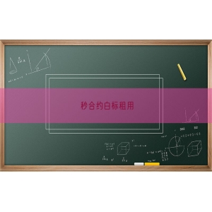 秒合约白标租用