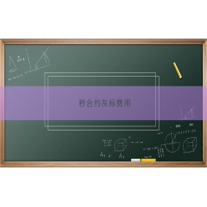 秒合约灰标费用