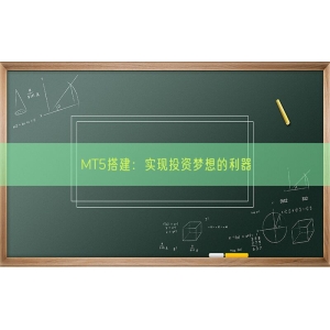 MT5搭建：实现投资梦想的利器
