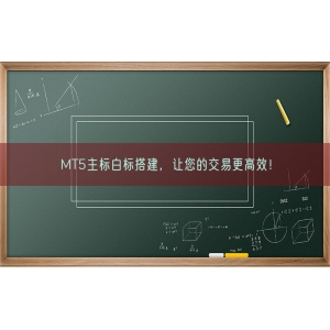 MT5主标白标搭建，让您的交易更高效！